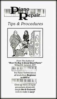 Piano Repair Tips and Procedures